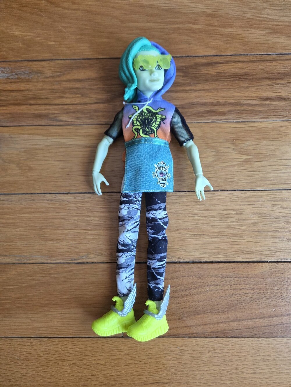 monster high Teal & Green Doll